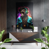 Body Builder Brushed Aluminum Dibond Wall Art.